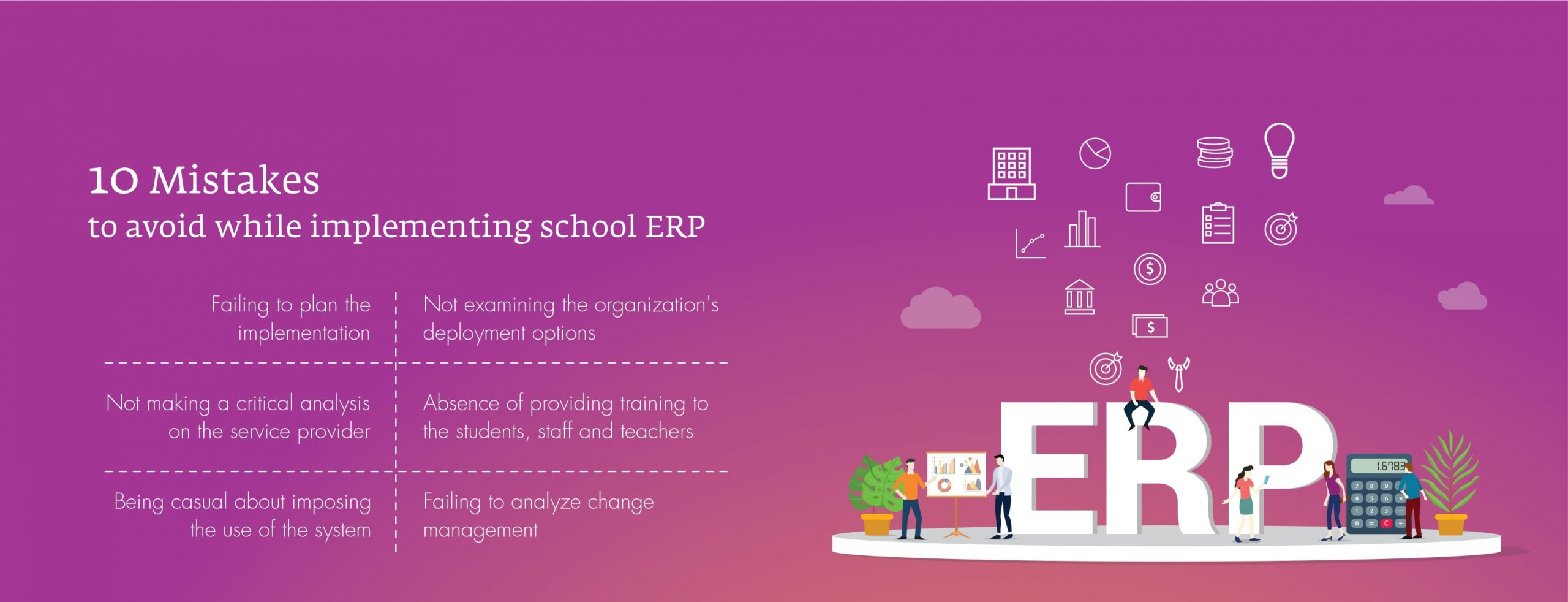 10 Mistakes To Avoid While Implementing School ERP