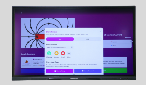 Smart classroom board