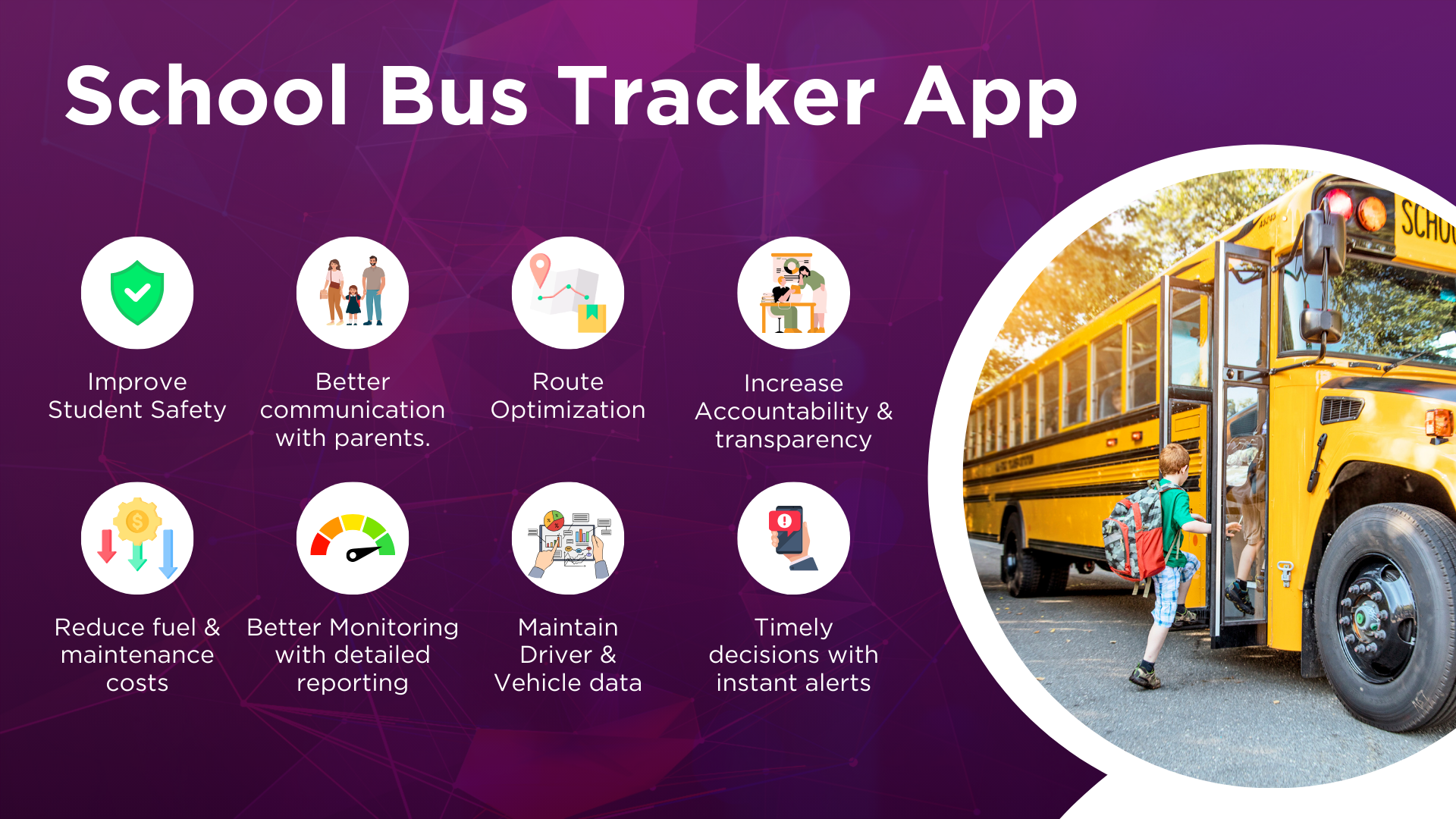 School Bus Tracker App school bus tracking system
